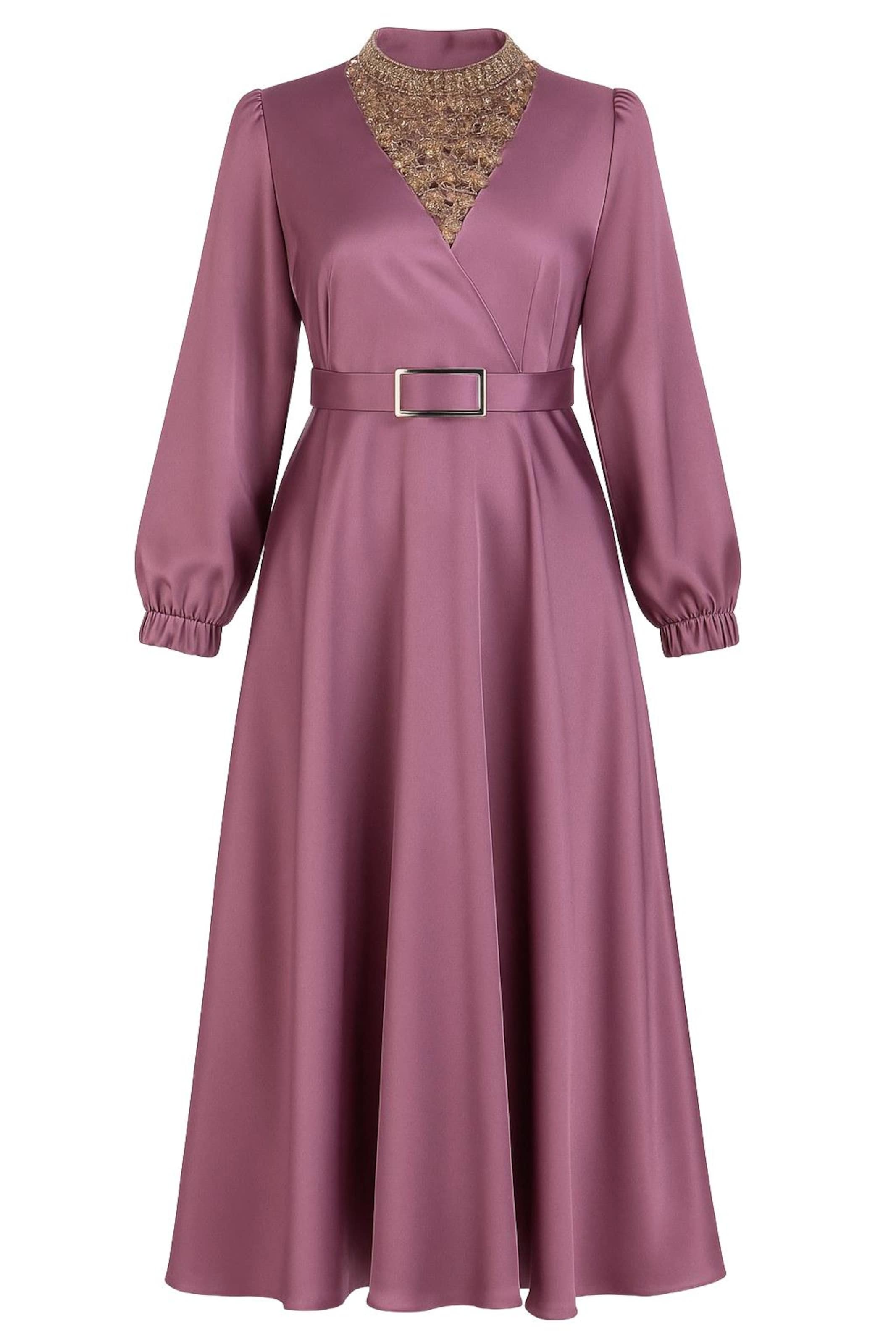 MODAMIHRAM Kleid in Pink: Vorderseite