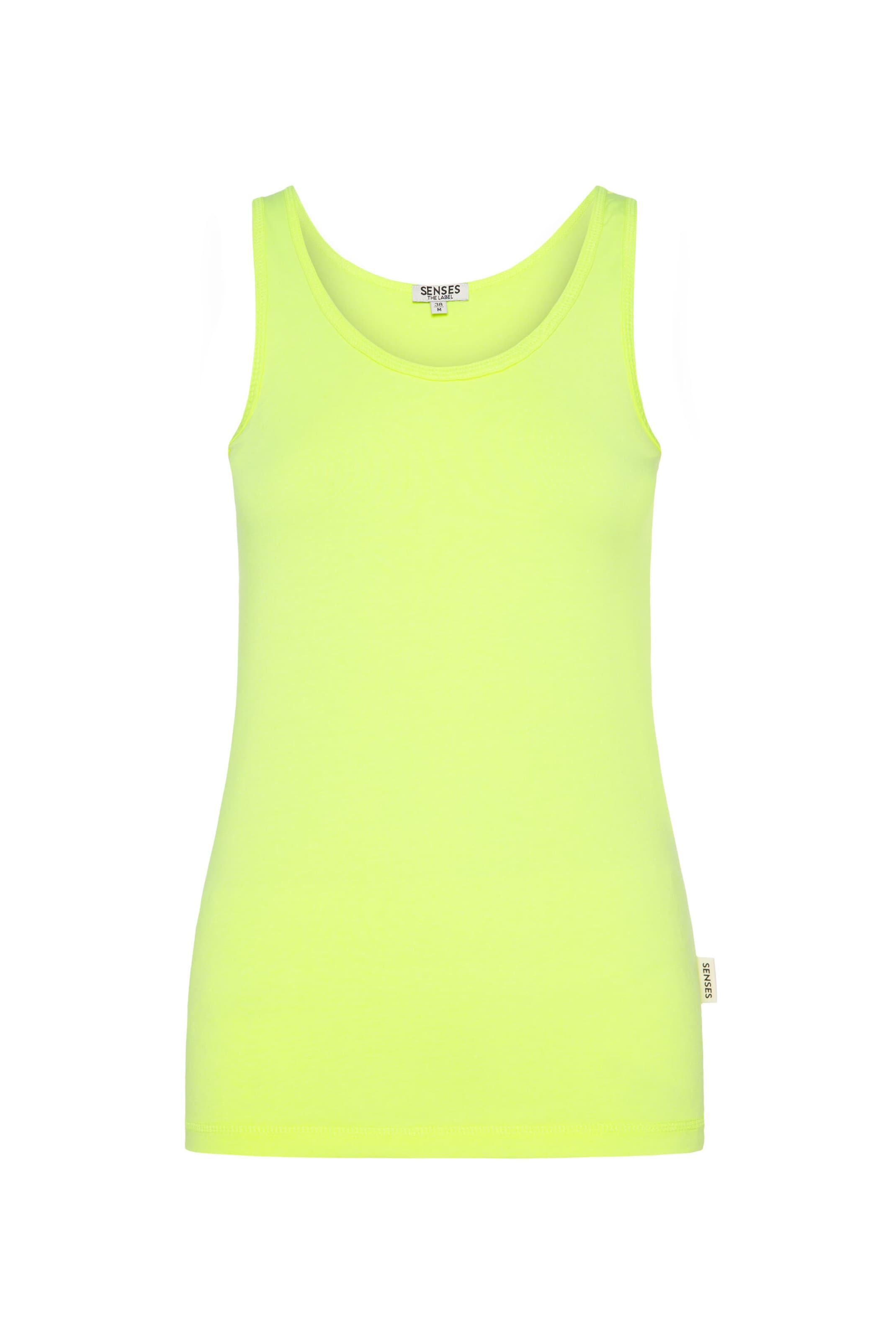 SENSES.THE LABEL Top in Green: front