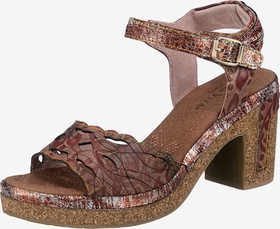Laura Vita Strap Sandals ' Hecalo' in Brown / Mixed colors, Item view