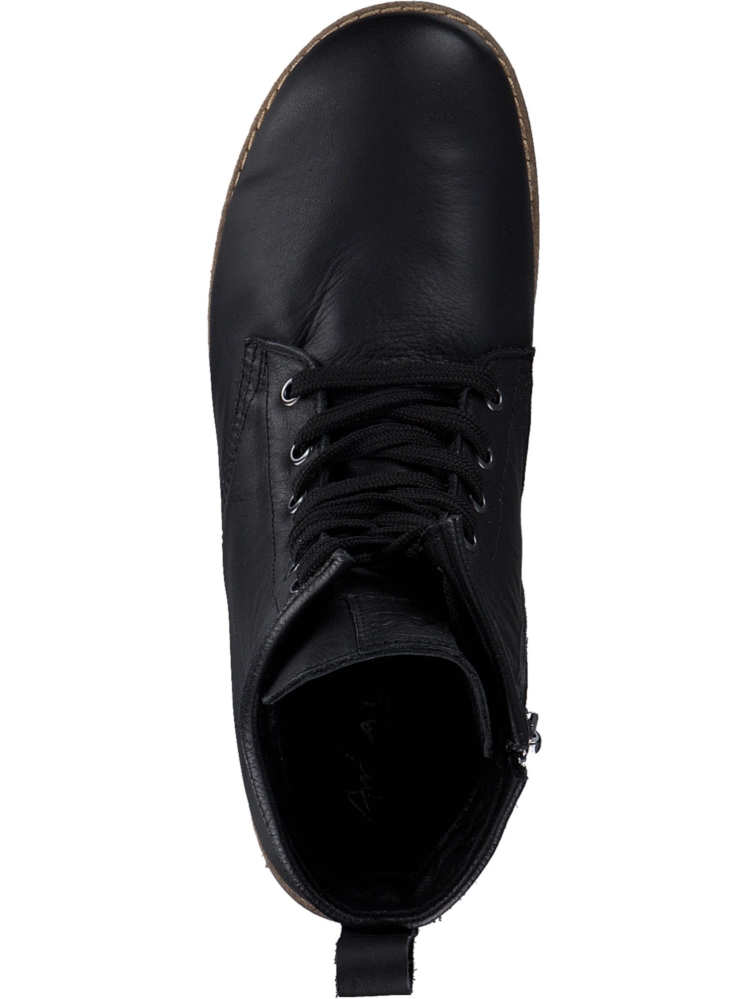 Esgano Lace-up bootie in Black