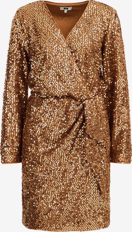 WE Fashion Kleid in Gold: predná strana