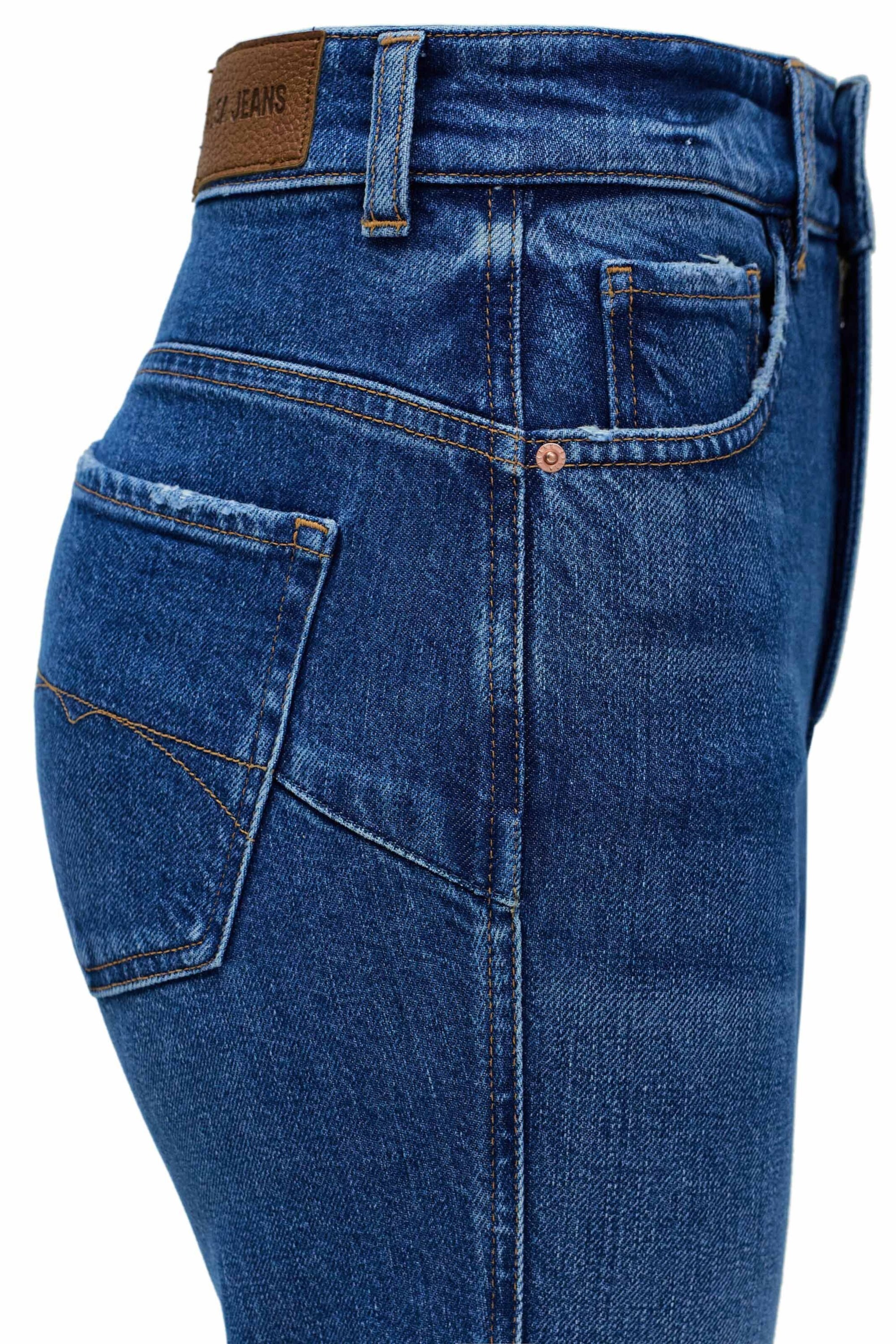 Salsa Jeans Skinny Jeans 'Faith' in Blauw