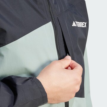 zaļš ADIDAS TERREX Āra jaka 'Xperior'