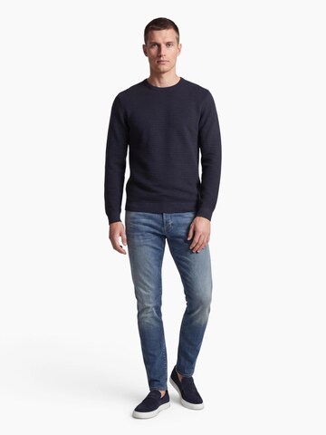 JACK & JONES Pulóver 'JJEBRODY' - kék