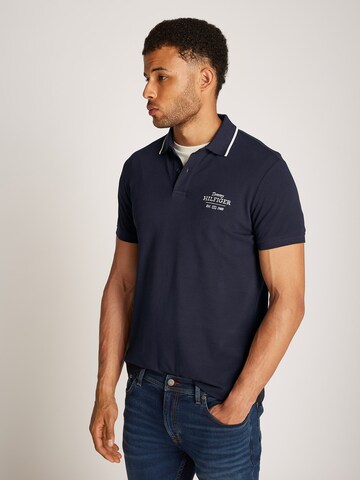 T-Shirt TOMMY HILFIGER en bleu : devant