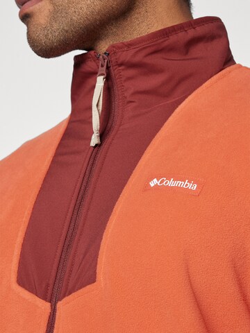 COLUMBIA Athletic Fleece Jacket 'Sequoia Grove™' in Orange