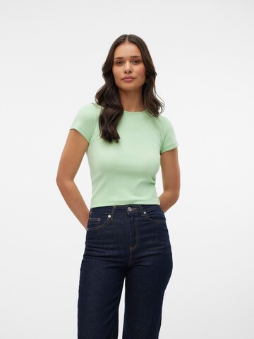 T-shirt 'VMChloe' VERO MODA en vert : devant