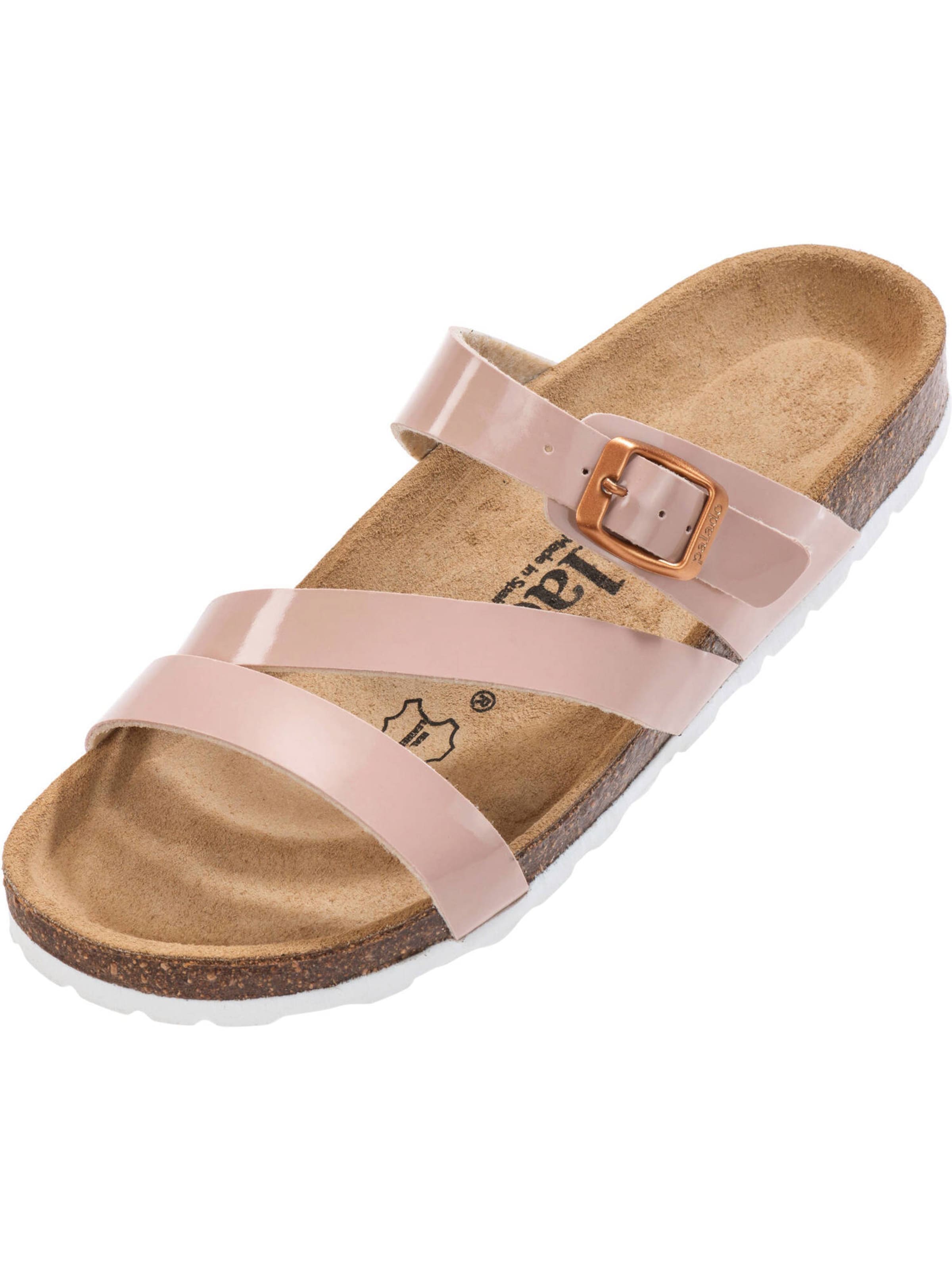 Palado Pantolette 'Ikaria' in Pink: Vorderseite