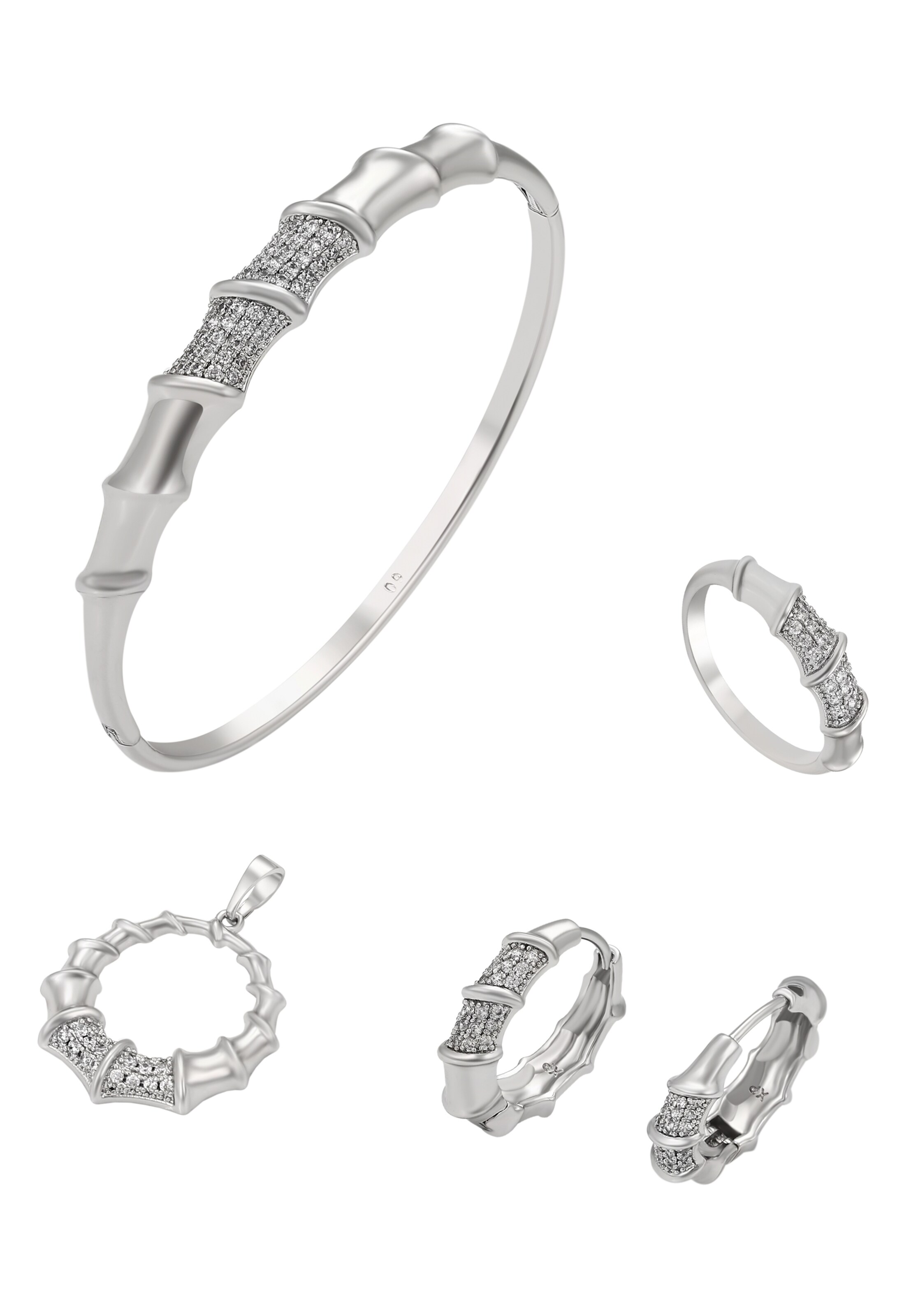 faina - Conjuntos de bijuteria em prata