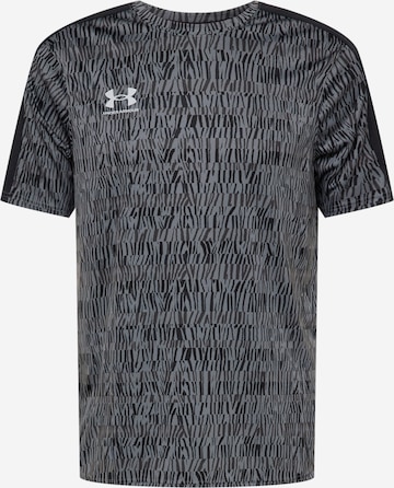 UNDER ARMOUR Funkční tričko 'Challenger' – šedá: přední strana