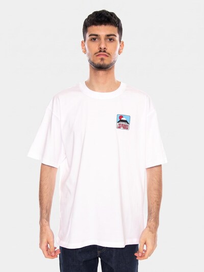 EDWIN T-Shirt 'SUNSET ON FUJI' en S en blanc, Vue avec produit