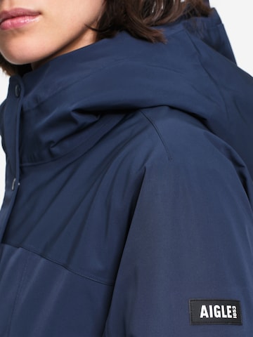 Parka mi-saison AIGLE en bleu
