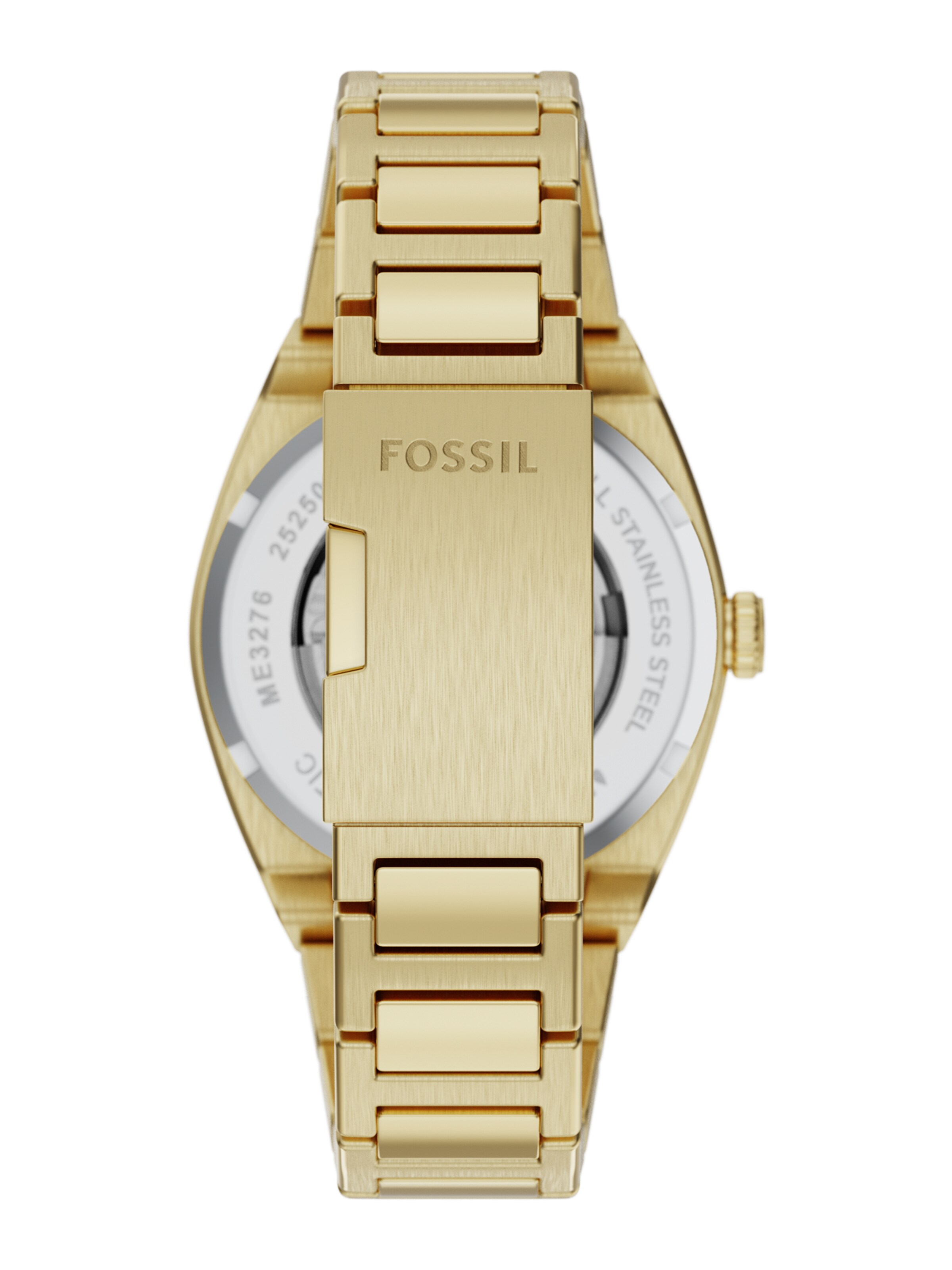 FOSSIL Analogna ura 'EVERETT' | zlata barva