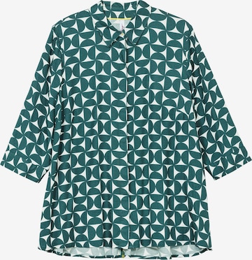 SHEEGO Блузка в Зеленый: спереди