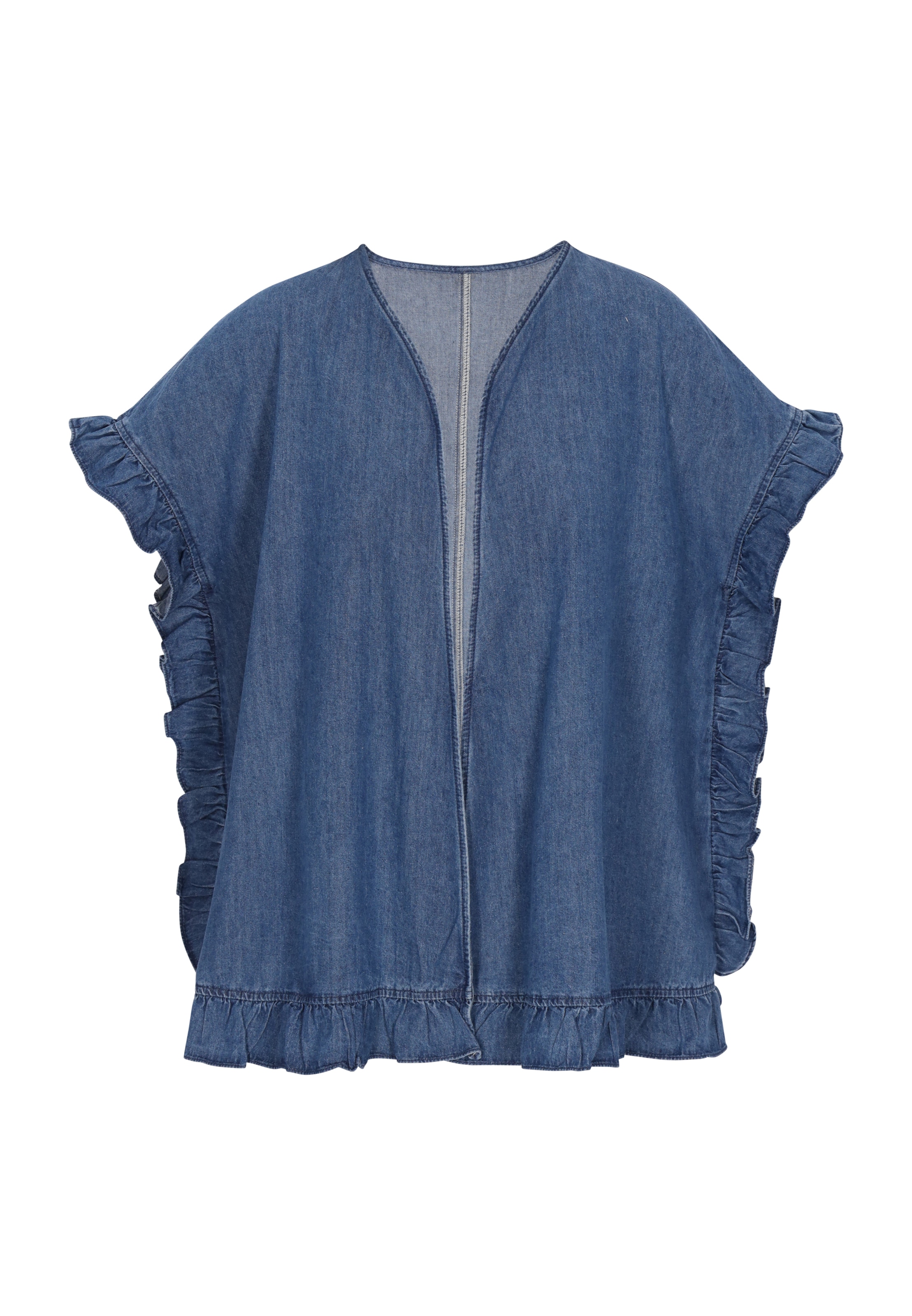 zils swirly Veste 'Fashion Lover': no priekšpuses