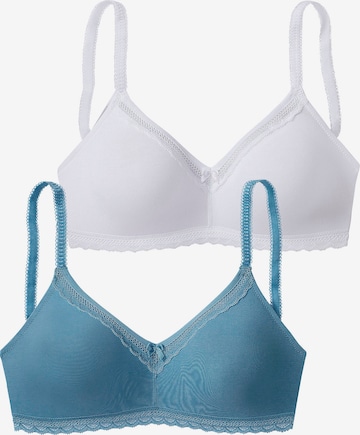 NUANCE T-shirt Bra in Blue: front
