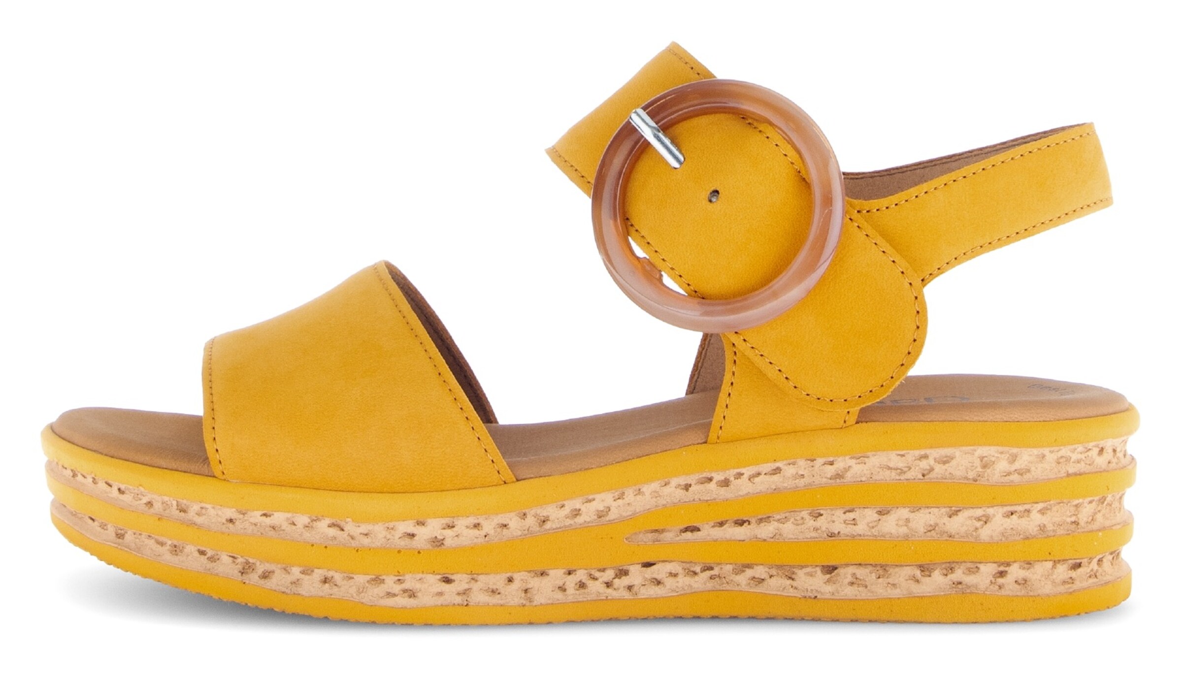 GABOR Sandale in Gelb