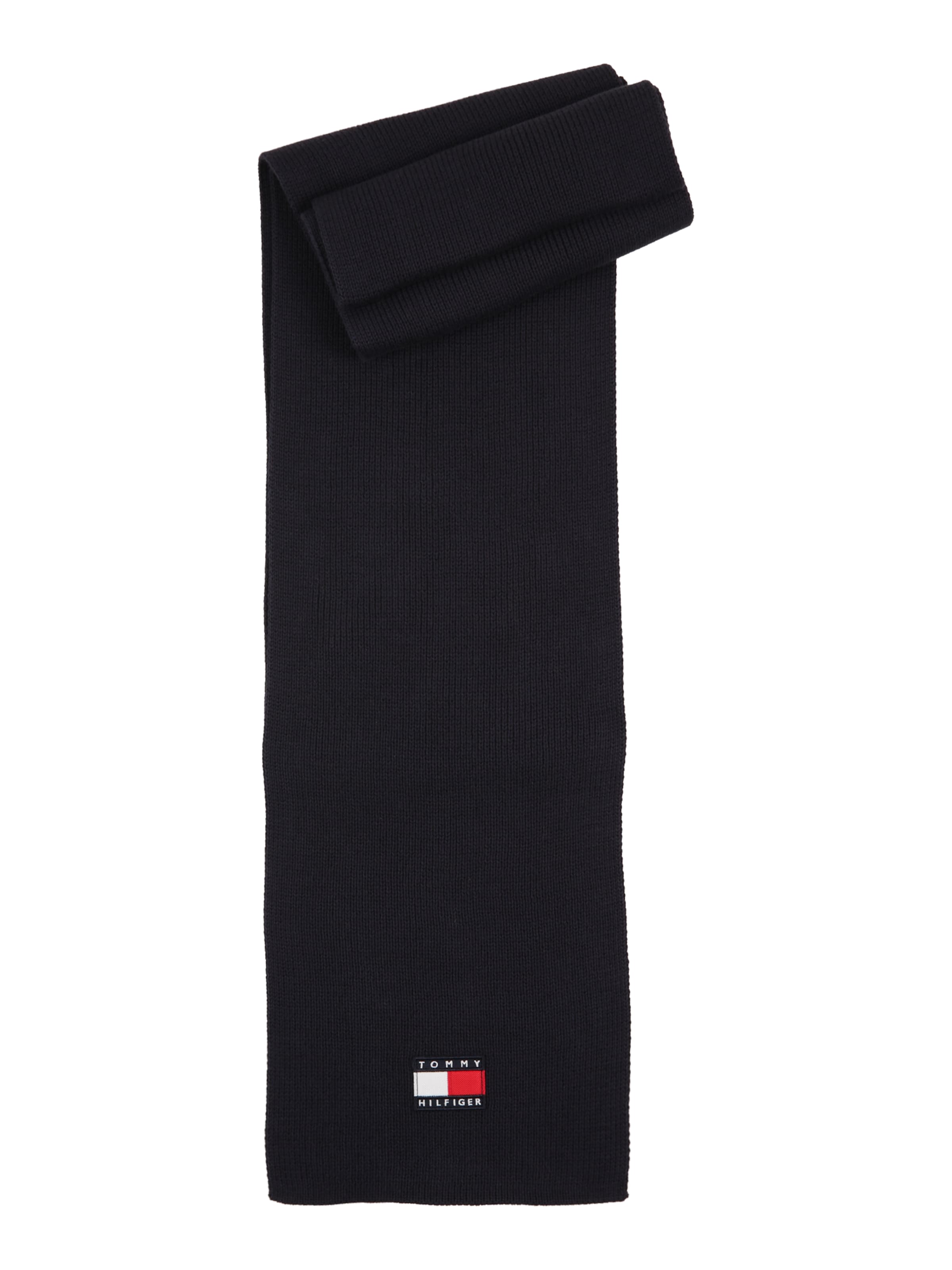 TOMMY HILFIGER Šal 'HERITAGE' | modra barva: sprednja stran