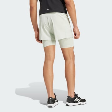 ADIDAS PERFORMANCE Slimfit Sporthose 'Two-in-One HIIT' in Grün