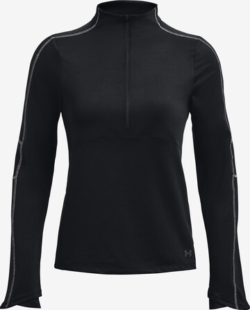 T-shirt fonctionnel UNDER ARMOUR en noir : devant