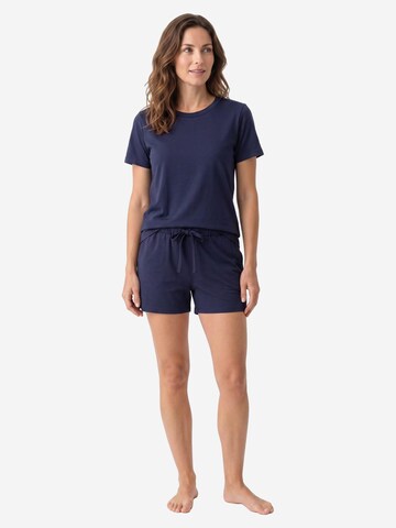 SCHIESSER Pajama 'Mix & Relax' in Blue