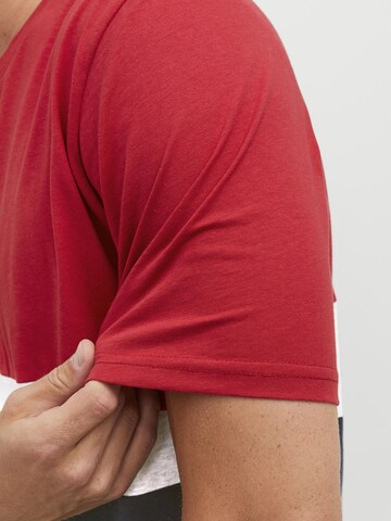 T-Shirt 'Reid' JACK & JONES en rouge