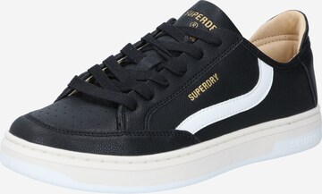 Chaussure de sport Superdry en noir : devant