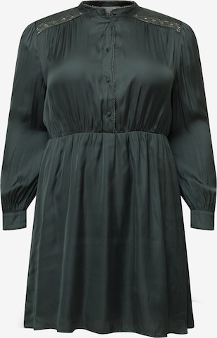 Robe-chemise 'Nathalie' Guido Maria Kretschmer Curvy en vert : devant