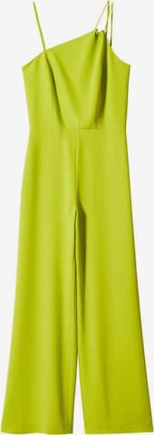 MANGO Jumpsuit 'Lemon' in Geel: voorkant