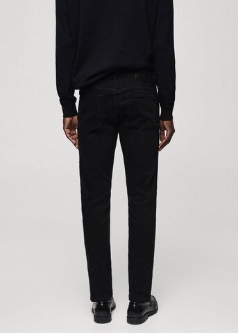 MANGO MAN Regular Jeans 'Patrick' in Black