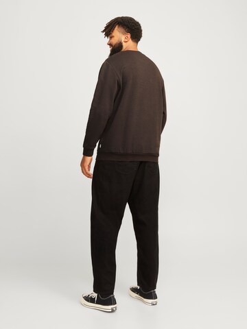Jack & Jones Plus - Sudadera 'JJEBRADLEY' en marrón