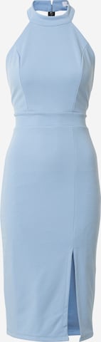 WAL G. Cocktail Dress in Blue: front