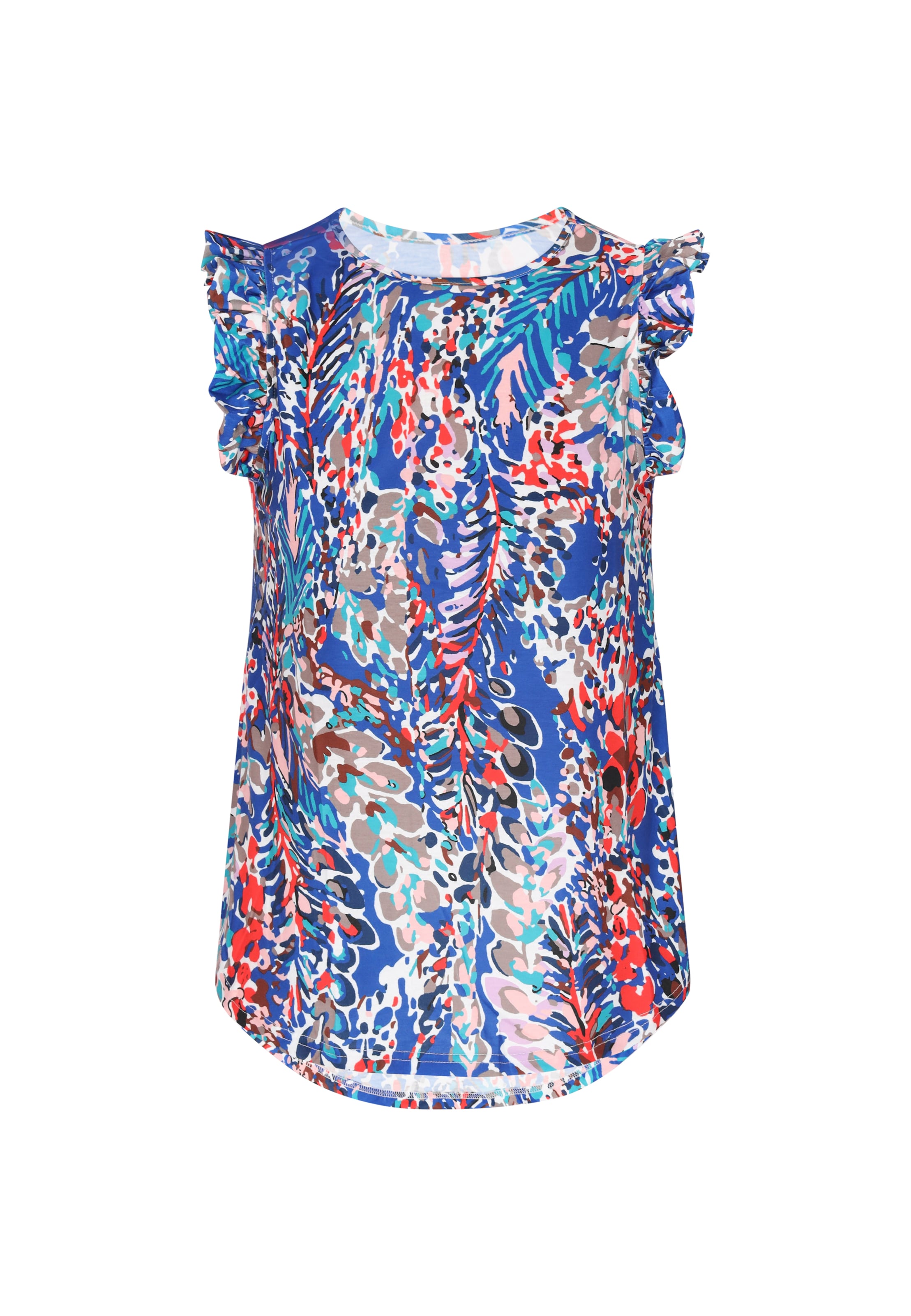 NALLY - Top 'Fashion Look' em mistura de cores: frente