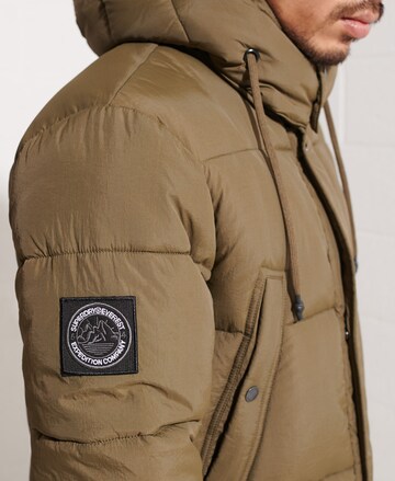 Superdry Winter Parka 'Expedition' in Green