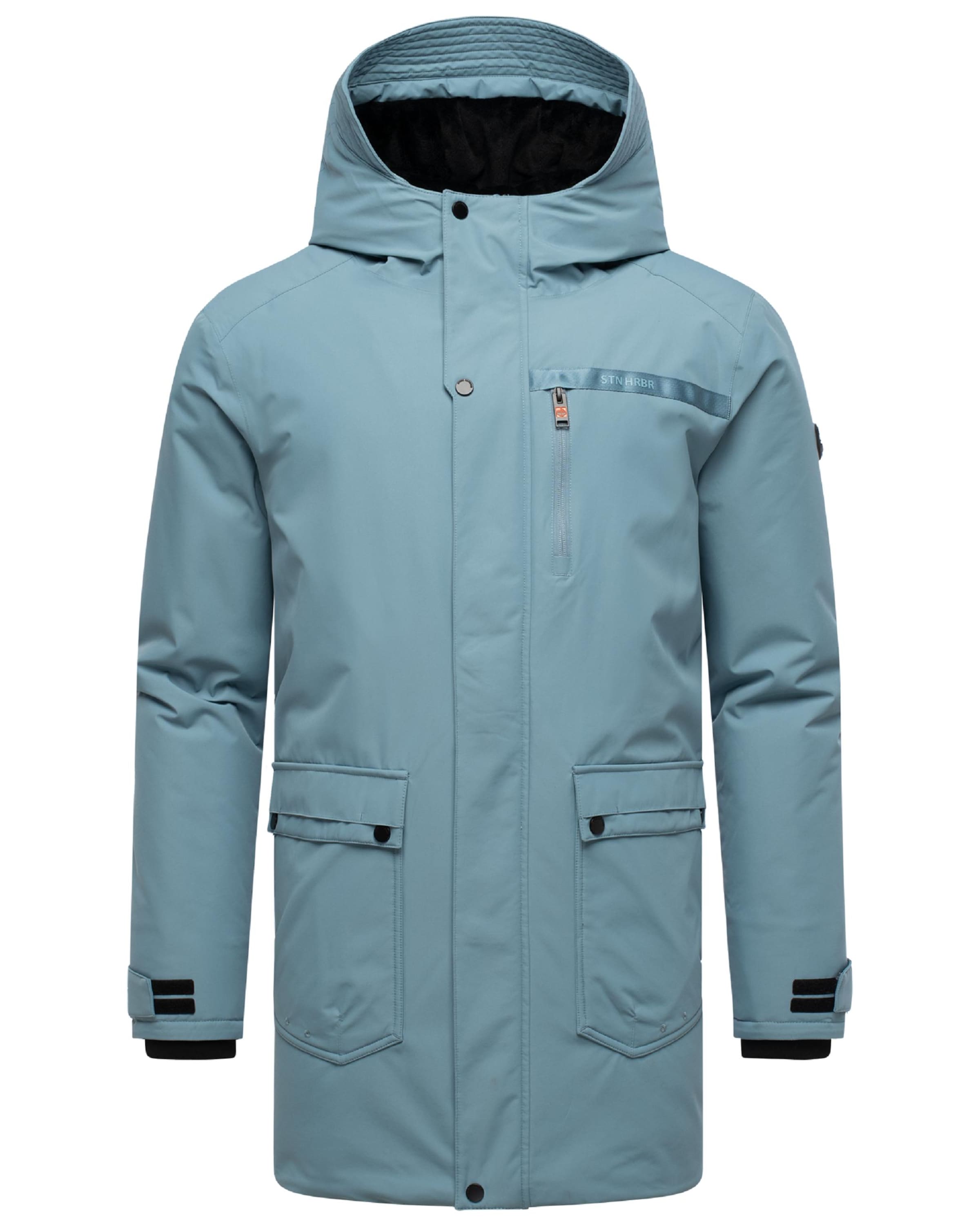 STONE HARBOUR Winterparka &#x27;Netaan XX&#x27; in Blauw: voorkant