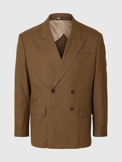 SELECTED Veste de costume en marron, Vue avec produit