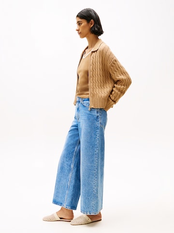 TOMMY HILFIGER Wide Leg Jeans i blå