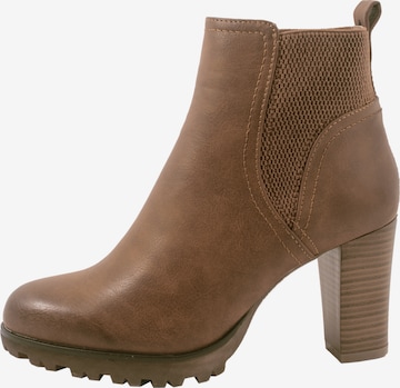 Bottines Elara en marron : devant