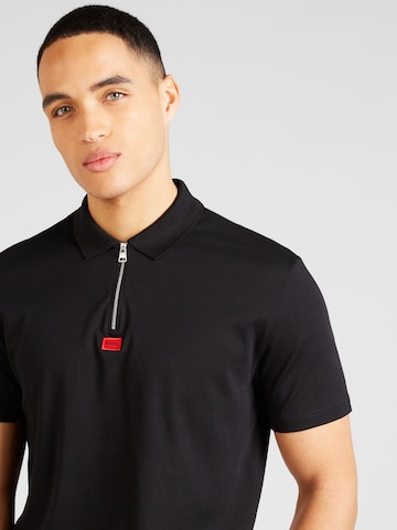 T-Shirt 'Deresom 241' HUGO Red en noir