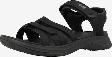 TEVA Hiking Sandals 'Tirra' in Black: front