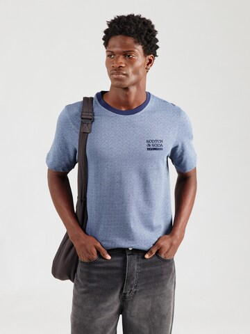 SCOTCH & SODA Shirt in Blauw: voorkant