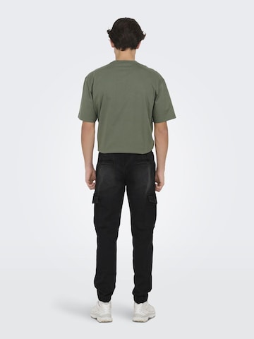 Only & Sons Regular Jeans in Black