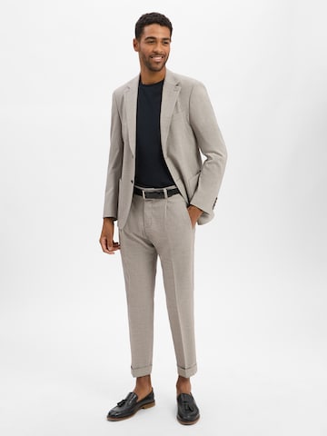 STRELLSON Slim fit Business-colbert ' Arndt ' in Beige