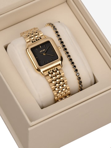 BURKER Watches - Reloj analógico 'Macy Gold Black' en oro: frente