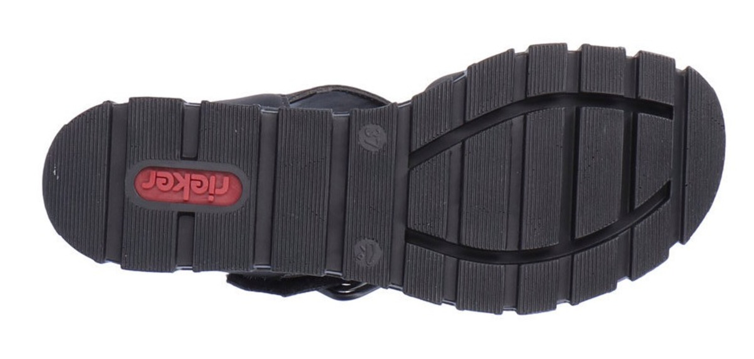 Rieker Pántos szandál - fekete