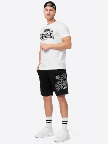 regular Pantaloni sportivi di LONSDALE in nero