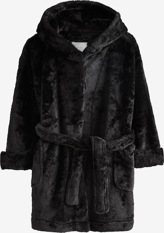 Next Bathrobe in Black: front