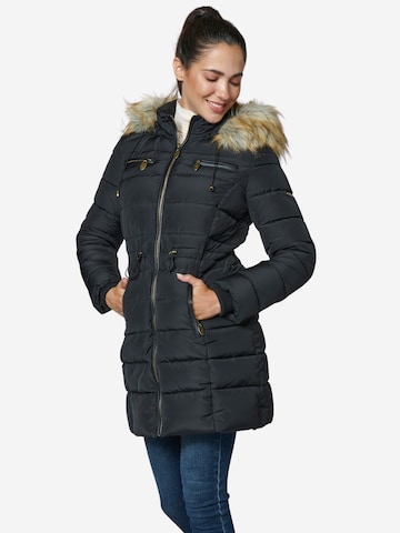 KOROSHI Winterjacke in Schwarz: predná strana