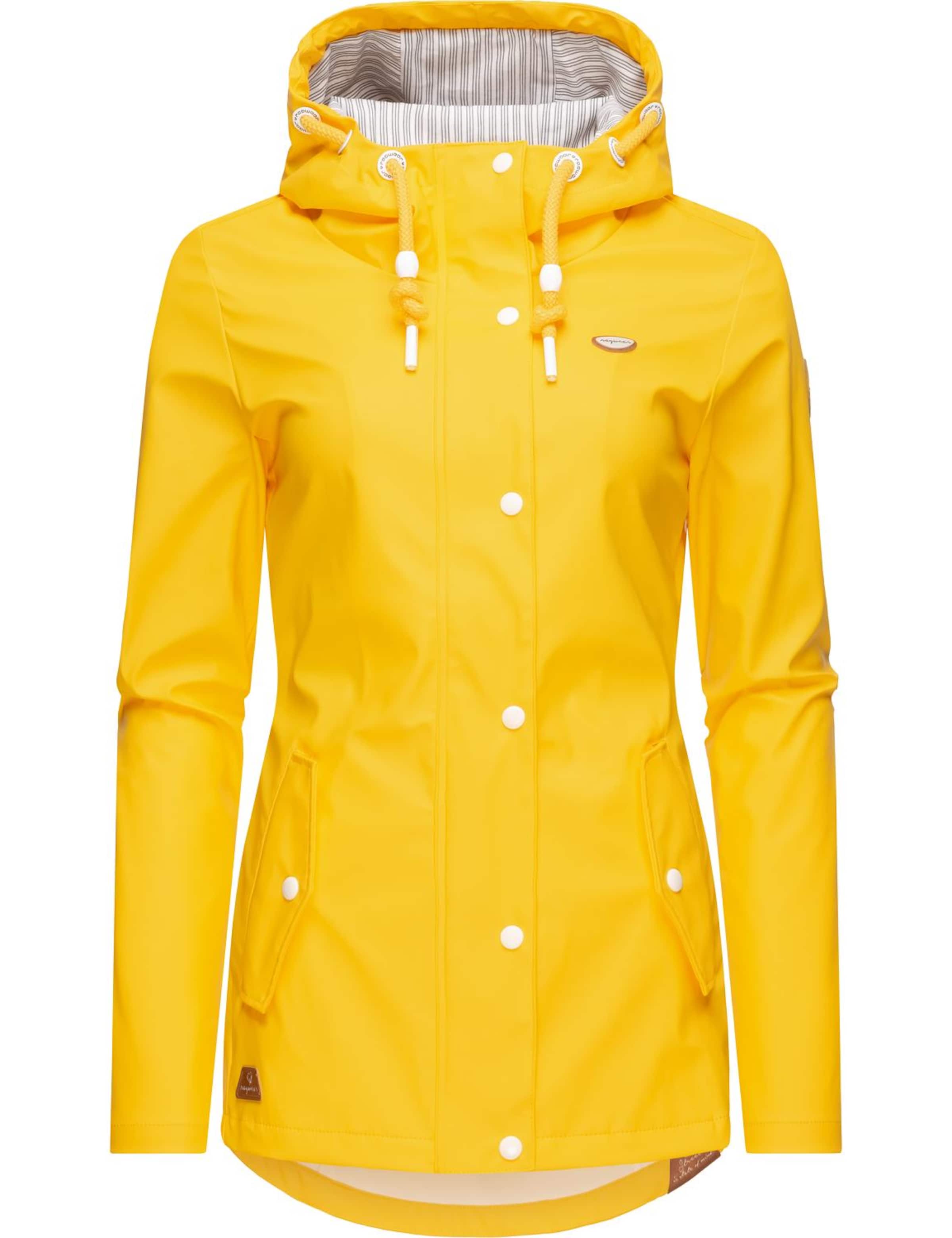 Ragwear - Chaqueta funcional 'Marge' en amarillo