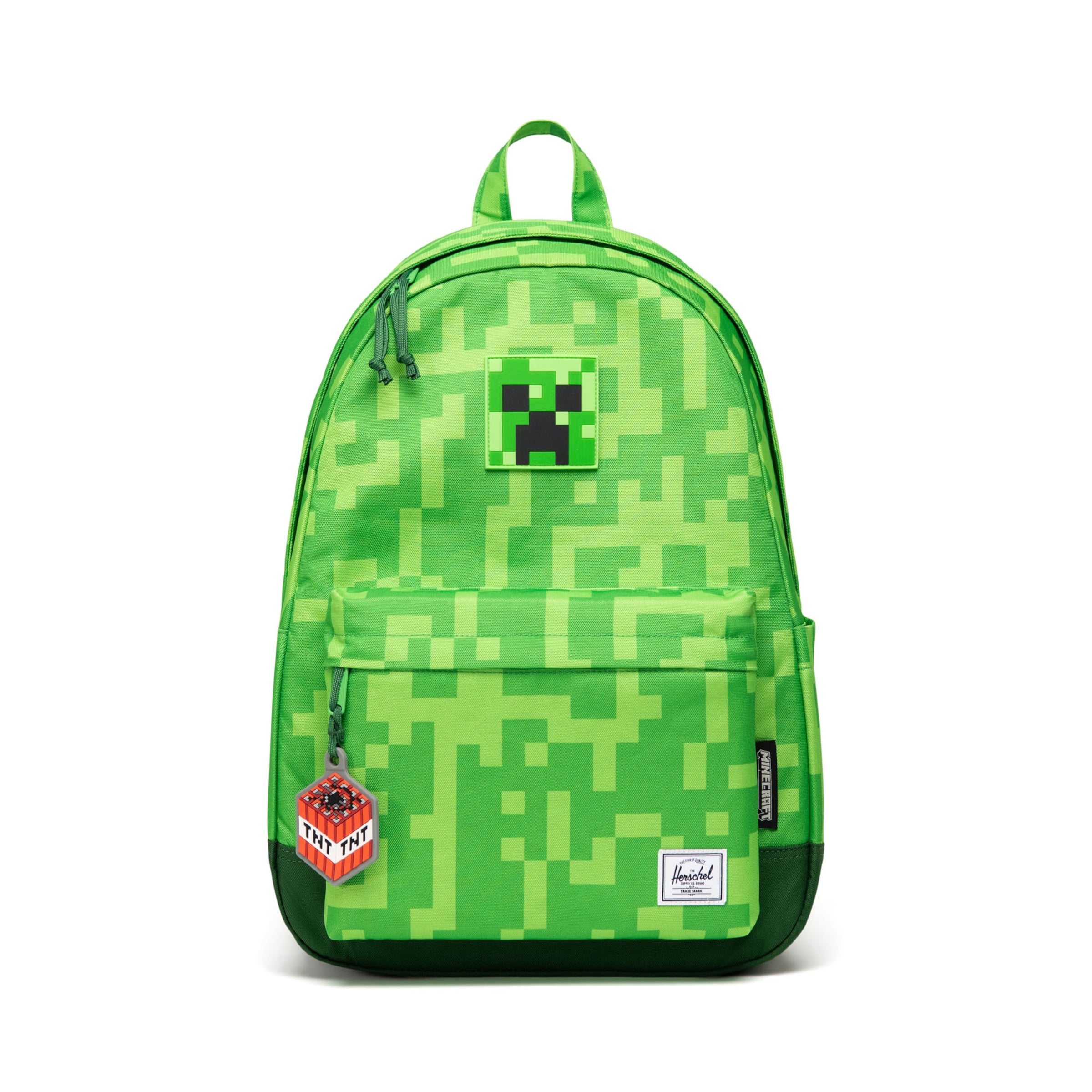Sac à dos 'Minecraft Classic' Herschel en vert : devant